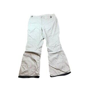 Columbia Womens Size XL Vertex Snow Pants Gray Ski Snowboard Winter Embroidered